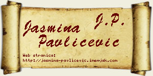 Jasmina Pavličević vizit kartica